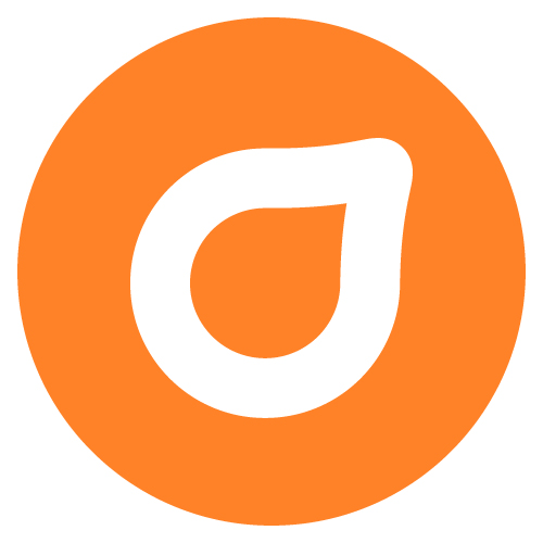 Signet goldorange - Agentur für KI-gestütztes und datengetriebenes Marketing