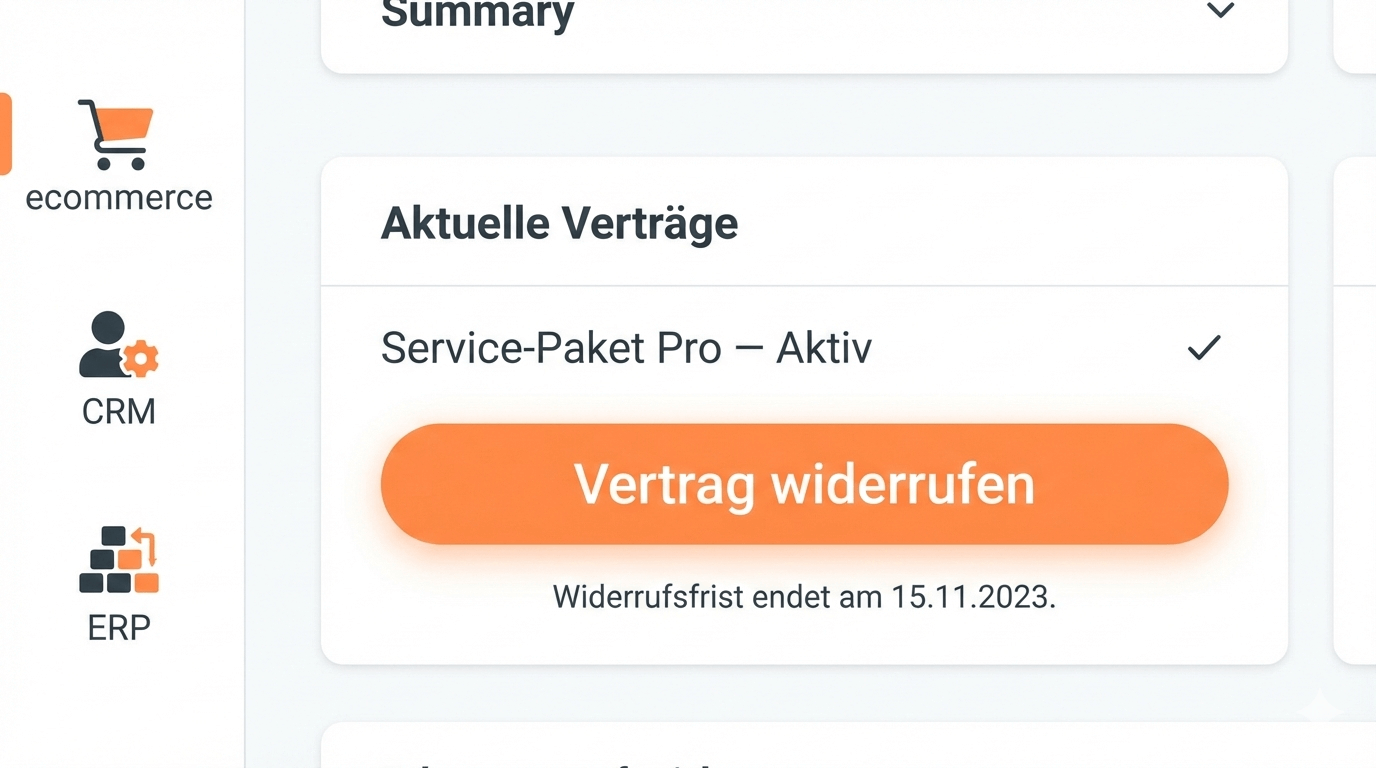 Widerrufs-Button wird Pflicht